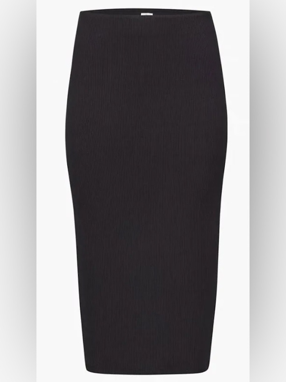 Wilfred by Aritzia Black Ribbed Janine Skit